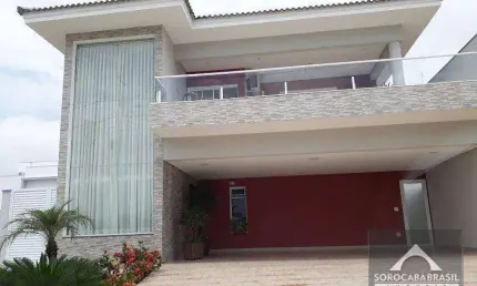 Sobrado com 3 dormitórios à venda, 318 m² por R$ 1.850.000,00 - Condomínio Chácara Ondina - Sorocaba/SP