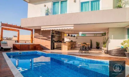Sobrado à venda, 416 m² por r$ 5.600.000,00 - alphaville nova esplanada i - votorantim/sp
