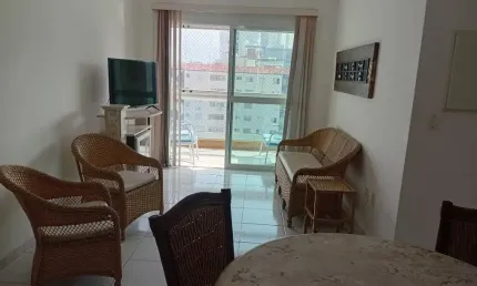 Locação apartamento mobiliado frente mar no Boqueirão 02 quartos