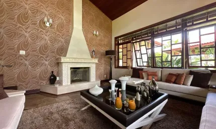 Casa em Condomínio para Locação em Bragança Paulista, Condomínio Residencial Rosário de Fátima, 5 dormitórios, 4 suítes
