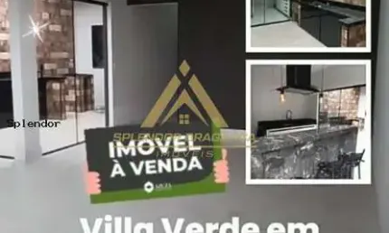 Casa para venda em bragança paulista, condomínio villa verde bragança, 3 dormitórios, 1 suíte, 2 banheiros, 2 vagas