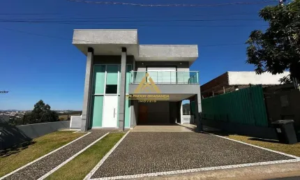 Casa em Condomínio para Locação em Bragança Paulista, Condomínio Residencial Euroville II, 4 dormitórios, 4 suítes