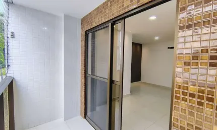 Apartamento para locação em joão pessoa, cabo branco, 2 dormitórios, 1 suíte, 2 banheiros, 2 vagas