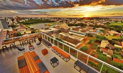 Apartamento com 3 quartos à venda na Vila Industrial, Toledo 