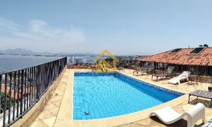 Apartamento de Luxo com Vista Panorâmica na Baía de Guanabara - Jardim Guanabara, Ilha, RJ