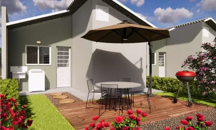 Casa para Venda em Brodowski, Centro, 2 dormitórios, 1 banheiro, 2 vagas