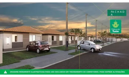 Casa em Condomínio para Venda em Ribeirão Preto, Reserva Real, 2 dormitórios, 1 banheiro, 2 vagas