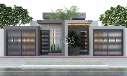Casa com 3 dormitórios à venda, 130 m² por R$ 650.000,00 - Columbia - Londrina/PR