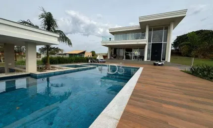 Casa com 5 dormitórios à venda, 460 m² por r$ 3.600.000,00 - porto das águas - porecatu/pr