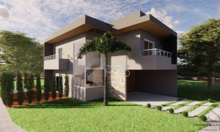 Sobrado em nstrução com 3 dormitórios à venda, 165 m² por R$ 1.050.000 - Heimtal - Londrina/PR