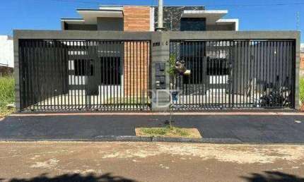 Casa com 3 dormitórios à venda, 75 m² por R$ 375.000,00 - Jardim Montecatini - Londrina/PR