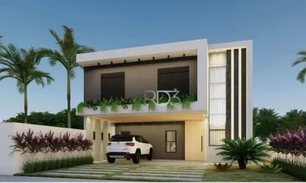 Terreno à venda com projeto arquitetônico pronto, com 277 m² por r$ 350.000 - parque tauá - condomínio aranguá