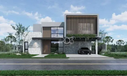 Sobrado com 4 suítes à venda - Sun Lake Residence - Londrina/PR