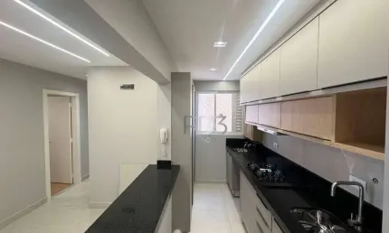 Apartamento com 3 dormitórios (1 suíte) à venda, 76 m² por r$ 650.000 - edifício maison tuscany) gleba fazenda palhano - londrina/pr
