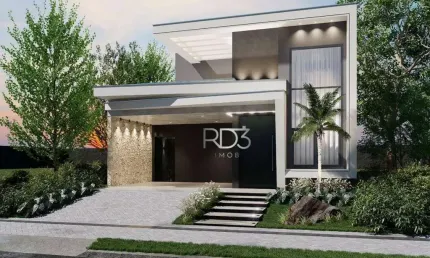 Casa nova (em construção) à venda no Condomínio Bella Vitta - 160m² de área construída - 250m² área de terreno