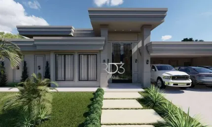 Casa com 4 dormitórios à venda, 353 m² por R$ 4.000.000,00 - Condominio Village do Engenho - Cambé/PR