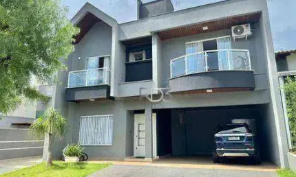 Sobrado com 4 dormitórios à venda, 240 m² de área construída - R$ 1.650.000 - Condomínio Aspen Park Residence