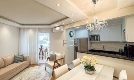 Apartamento com 3 dormitórios à venda, 72 m² por R$ 740.000,00 - Brisas Lago Igapó - Londrina/PR
