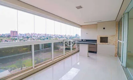 Apartamento com 3 dormitórios para alugar, 151 m² por r$ 8.700/mês - edifício parc guell - londrina/pr