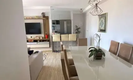 Apartamento com 3 dormitórios à venda, 86 m²  - Santa Terezinha - Paulínia/São Paulo