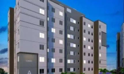 Apartamento com 2 dormitórios à venda, 44 m² por R$ 320.000 - Jardim Flamboyant - Paulínia/São Paulo