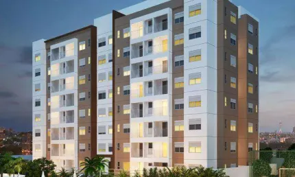 Apartamento com 3 dormitórios à venda, 70 m² por R$ 475.056,90 - Santa Terezinha - Paulínia/São Paulo