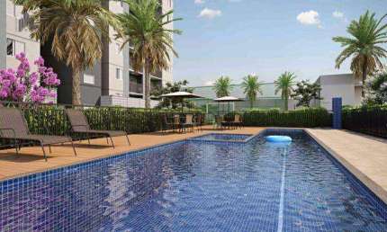 Apartamento com 2 dormitórios à venda, 43 m² por R$ 264.000,00 - Alto de Pinheiros - Paulínia/SP