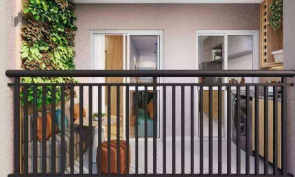 Apartamento com 2 dormitórios à venda, 44 m² por R$ 309.900,00 - Alto de Pinheiros - Paulínia/SP