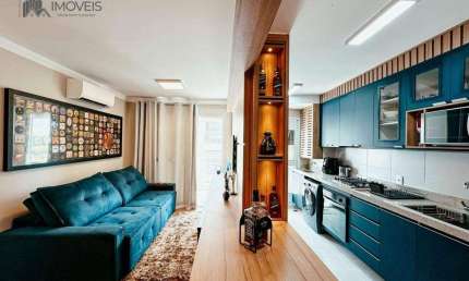 Apartamento com 2 dormitórios à venda, 60 m² por R$ 480.000,00 - Balneario Tropical - Paulínia/SP