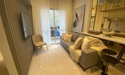 Apartamento com 2 dormitórios à venda, 60 m² por R$ 478.000,00 - Santa Terezinha - Paulínia/SP