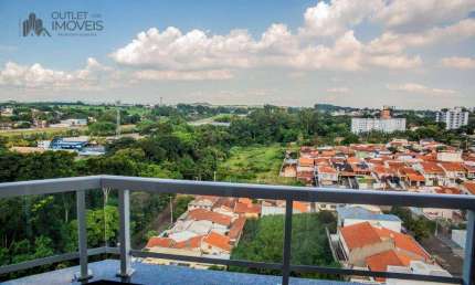 Apartamento com 3 dormitórios à venda, 77 m² por R$ 555.000,00 - Jardim dos Calegaris - Paulínia/SP