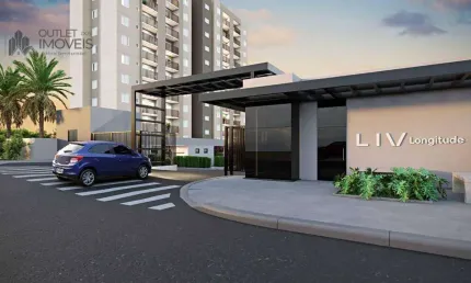 Apartamento com 2 dormitórios à venda, 43 m² por R$ 264.000 - Alto de Pinheiros - Paulínia/SP