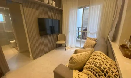 Apartamento com 2 dormitórios à venda, 60 m² por R$ 486.980,00 - Santa Terezinha - Paulínia/SP