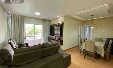 Apartamento com 3 dormitórios à venda, 93 m² por R$ 525.000 - Santa Terezinha - Paulínia/SP