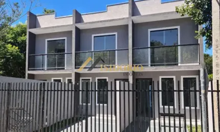 EXCELENTE SOBRADO NOVO!!! 02 QTOS., SACADA, ARQUITETURA MODERNA