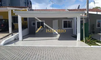 Bela casa de condomínio! 03 qtos., 02 bwc, área gourmet, 02 gar
