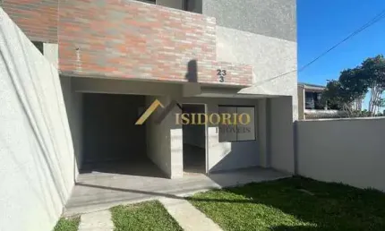 BELO SOBRADO NOVO!!! 03 QTOS., SUÍTE, SACADA, AMPLO QUINTAL