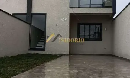 Excelente sobrado novo!!! 03 qtos., suíte, sacada, área gourmet