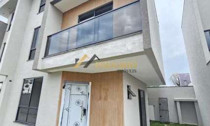EXCELENTE SOBRADO NOVO!!! ARQUITETURA MODERNA, SUÍTE, SACADA