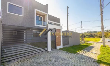 Excelente sobrado novo!!! suíte master, sacada, amplo terraço.