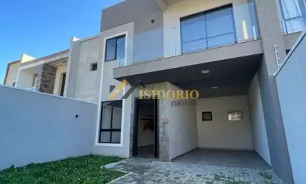BELÍSSIMO SOBRADO!!! 03 QTOS., SUÍTE, SACADA, ÁREA GOURMET