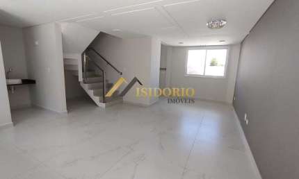 BELÍSSIMO SOBRADO!!! 03 QTOS., SUÍTE, SACADA, 02 GAR., NOVO