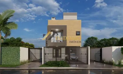 BELO SOBRADO DE COND. NOVO!!! 03 QTOS., SUÍTE, AMPLO TERRAÇO