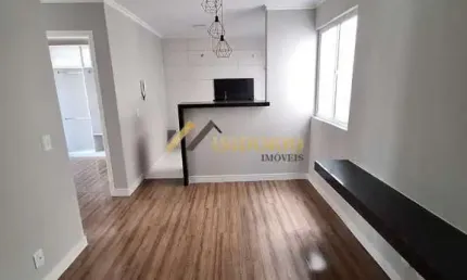 APARTAMENTO EM CAMPO LARGO! 02 QUARTOS, VAGA DE GARAGEM