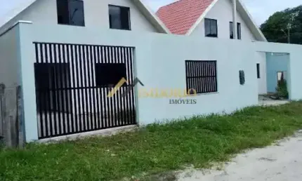 CASA EM MATINHOS! 03 QUARTOS, 02 VAGAS, 500 METROS DO MAR