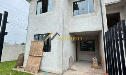 SOBRADO NOVO DE ESQUINA NO CAMPO DE SANTANA! 03 QUARTOS, GAR