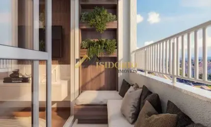 APARTAMENTO NO PINHEIRINHO! 02 QUARTOS, SACADA, VAGA DE GARAGEM
