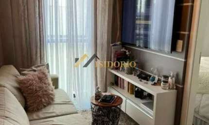 APARTAMENTO NO PORTÃO! SACADA, COZINHA MOBILIADA, ANDAR ALTO