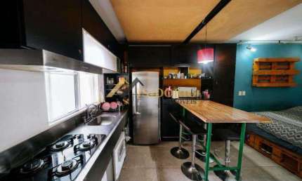 STUDIO NO CENTRO DE CURITIBA! COZINHA PLANEJADA, INVESTIDOR
