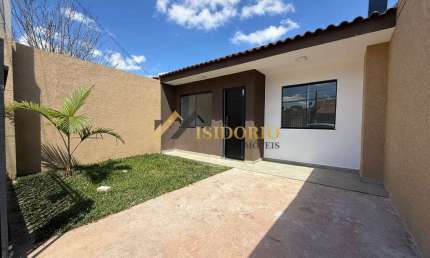 CASA EM FAZENDA RIO GRANDE! QUINTAL, ACABAMENTO ALTO PADRÃO